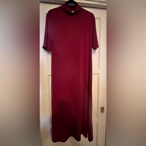Chico's Rich Wine Maxi Dress